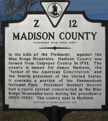Madison County Side image. Click for full size.