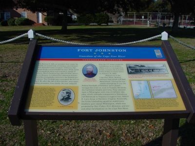 Fort Johnston Marker image. Click for full size.