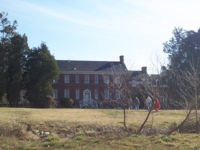 Front Side of Harmony Hall Manor (facing the Potomac River) - Broad Creek Historic District image. Click for full size.
