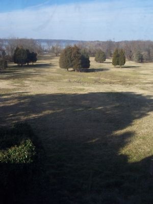 View toward the Potomac from Harmony Hall Manor - Broad Creek Historic District. image. Click for full size.