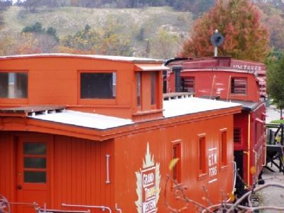 Grand Trunk Western, Wood Caboose No. 77915 image. Click for full size.