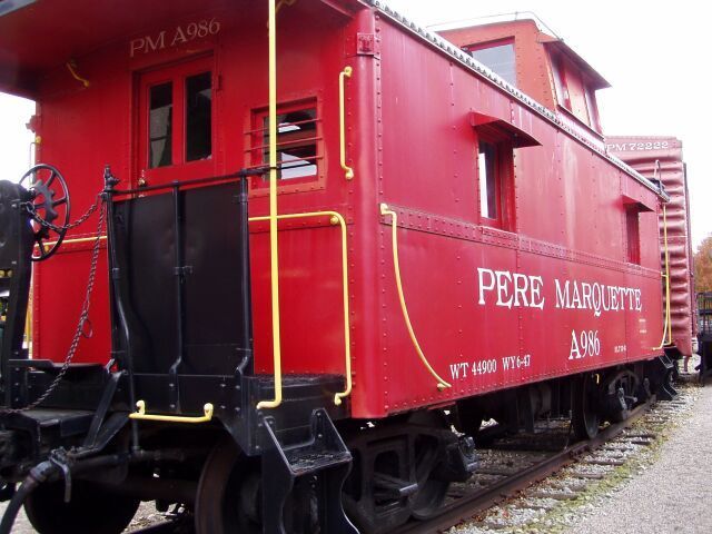 Pere Marquette caboose No. A-986