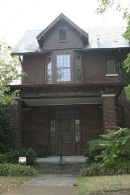 Nashville Academy of Medicine Marker. Click for full size. Nashville Academy of Medicine Marker image. Click for full size.