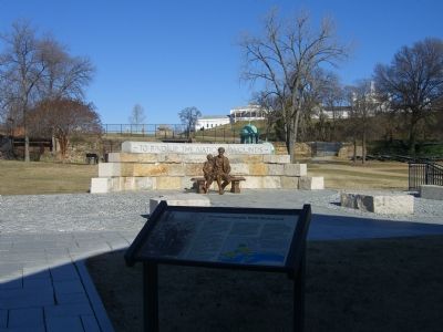 President Lincoln Visits Richmond Marker. Click for full size. President Lincoln Visits Richmond Marker image. Click for full size.