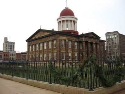 North side of Old State Capitol image. Click for full size.