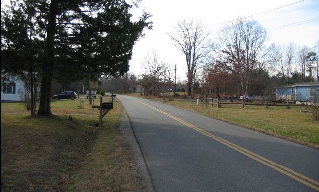 Old Fredericksburg Stage Road. Click for full size. Old Fredericksburg Stage Road image. Click for full size.