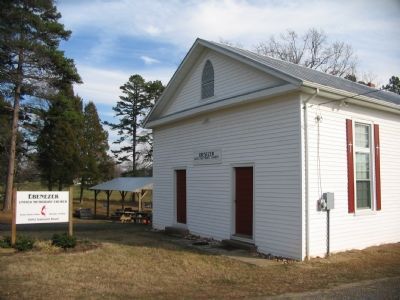 Tour Stop Four - Ebenezer Methodist Church. Click for full size. Tour Stop Four - Ebenezer Methodist Church image. Click for full size.