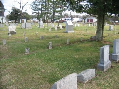 Confederate Burial Plots image. Click for full size.