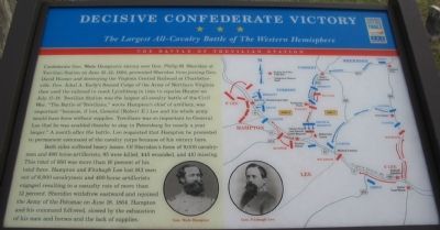 Decisive Confederate Victory Marker image. Click for full size.