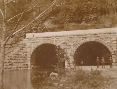 Vintage Photograph of High Bridge Arches image. Click for full size.