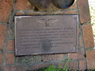 These Two Cannons Marker. Click for full size. These Two Cannons Marker image. Click for full size.