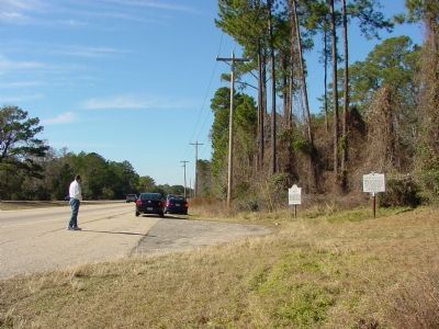 Two Markers By the Side of the Road. Click for full size. Two Markers By the Side of the Road image. Click for full size.