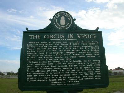 The Circus in Venice Marker image. Click for full size.