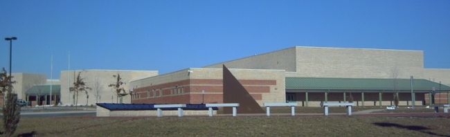 Freedom High School Sundial Memorial Marker. Click for full size. Freedom High School Sundial Memorial Marker image. Click for full size.