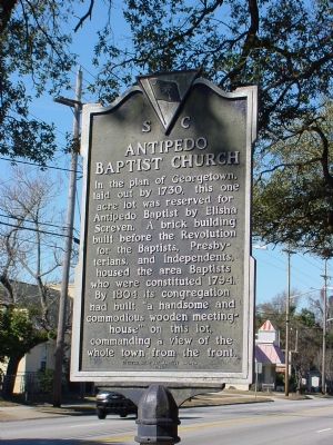 Antipedo Baptist Church Side of Marker (pre-refurbishment, see Photo #1). Click for full size. Antipedo Baptist Church Side of Marker (pre-refurbishment, see Photo #1) image. Click for full size.