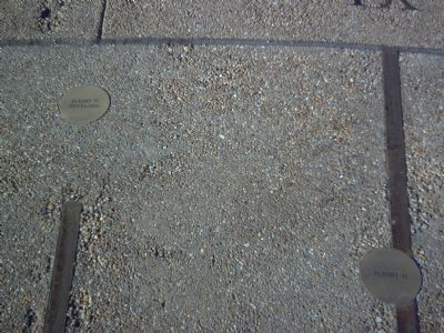 Brass plates for Flights 77 and 93. Click for full size. Brass plates for Flights 77 and 93 image. Click for full size.