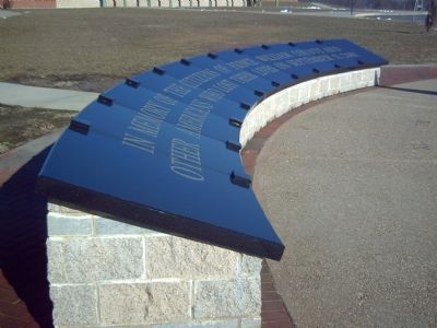 Freedom High School Sundial Memorial Marker. Click for full size. Freedom High School Sundial Memorial Marker image. Click for full size.