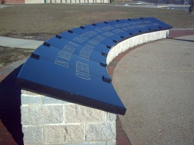 Freedom High School Sundial Memorial Marker image. Click for full size.