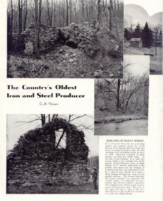 The Country's Oldest Iron and Steel Producer image. Click for full size.