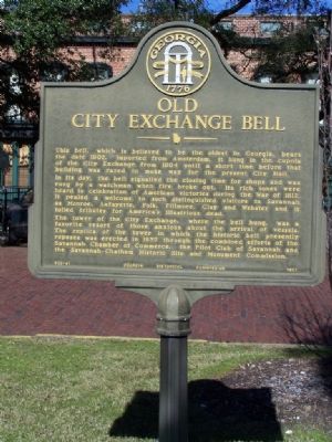 Old City Exchange Bell Marker image. Click for full size.