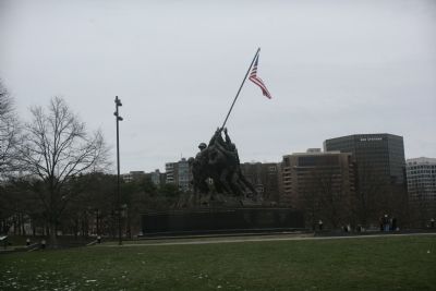 Marine Corps War Memorial. Click for full size. Marine Corps War Memorial image. Click for full size.
