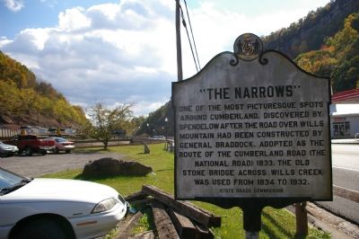 "The Narrows" Marker. Click for full size. "The Narrows" Marker image. Click for full size.