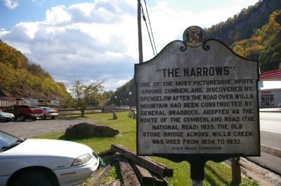 "The Narrows" Marker image. Click for full size.