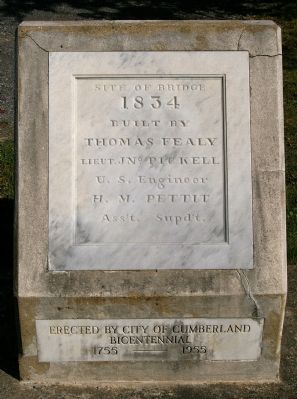 Site of Bridge 1834 Marker image. Click for full size.