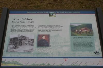 Wilson's Store Marker. Click for full size. Wilson's Store Marker image. Click for full size.
