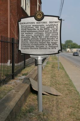 Germantown Marker image. Click for full size.