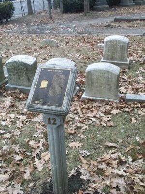 John Briest Marker. Click for full size. John Briest Marker image. Click for full size.
