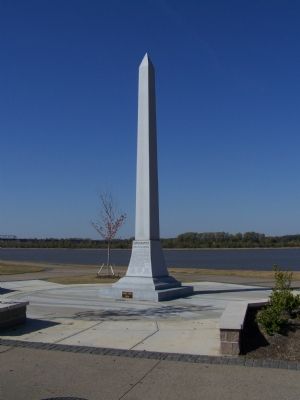 Tom Lee Memorial Marker. Click for full size. Tom Lee Memorial Marker image. Click for full size.