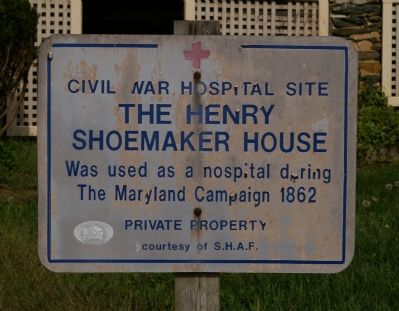 Henry Shoemaker House Marker image. Click for full size.