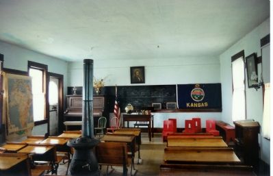 Inside the School House image. Click for full size.