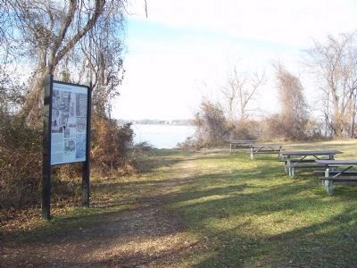 Picnic area near marker.. Click for full size. Picnic area near marker. image. Click for full size.