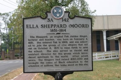 Ella Sheppard (Moore) Marker image. Click for full size.