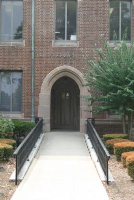 Talley-Brady Hall Marker. Click for full size. Talley-Brady Hall Marker image. Click for full size.