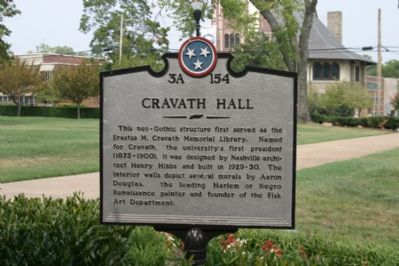 Cravath Hall Marker image. Click for full size.