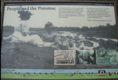 People and the Potomac Marker. Click for full size. People and the Potomac Marker image. Click for full size.