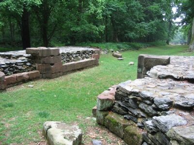 Gate for the Holding Basin. Click for full size. Gate for the Holding Basin image. Click for full size.