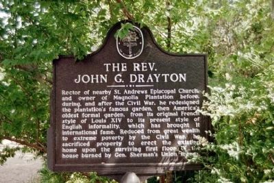 The Rev. John G. Drayton Marker image. Click for full size.