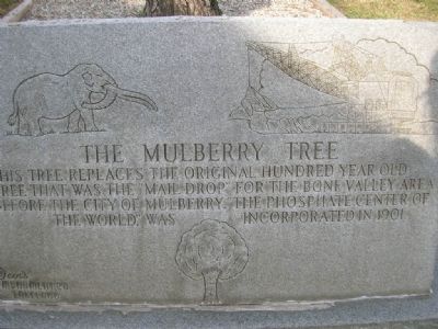 The Mulberry Tree Marker image. Click for full size.
