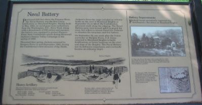 Naval Battery Marker. Click for full size. Naval Battery Marker image. Click for full size.