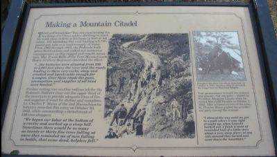 Making a Mountain Citadel Marker. Click for full size. Making a Mountain Citadel Marker image. Click for full size.