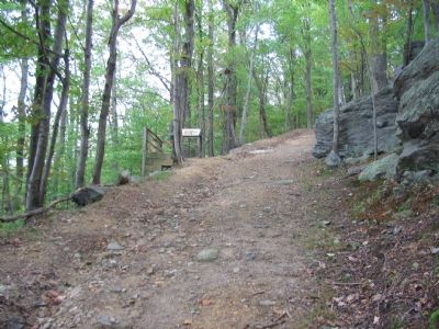 Marker Along the Stone Fort Trail Loop. Click for full size. Marker Along the Stone Fort Trail Loop image. Click for full size.