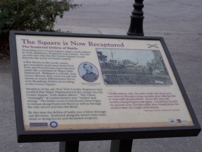 The Square is Now Recaptured Marker image. Click for full size.