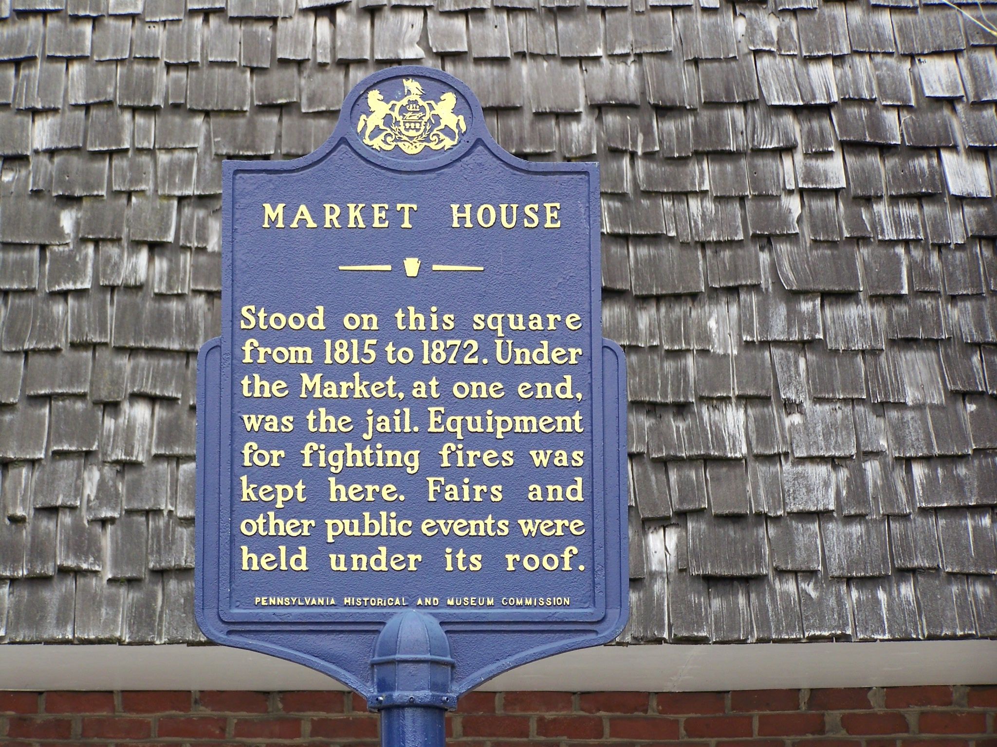 Market House Marker