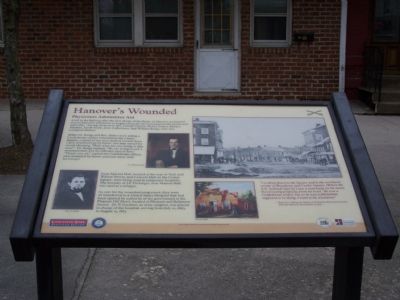 Hanover's Wounded Marker image. Click for full size.