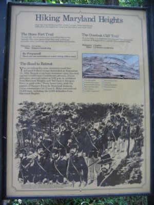 Hiking Maryland Heights Marker image. Click for full size.