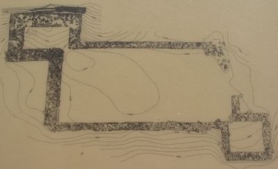Archaeological Plan of the Fort image. Click for full size.